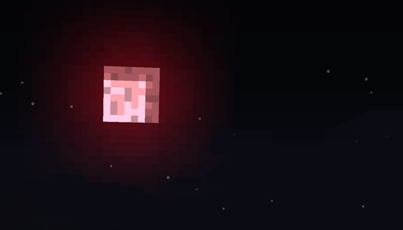 An image of the blood moon